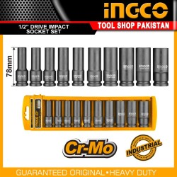 10-Piece 1/2″ Deep Impact Socket Set