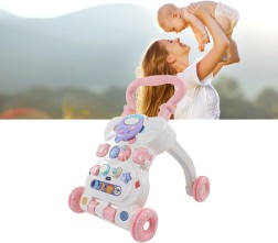 Baby Push Walkers, Walker for Baby Girl, Build Core Strength Baby Walker for Home