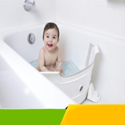 Home Baby Bath Tub Partition Flap