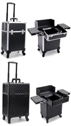 Large-capacity Make-up And Make-up Artist Trolley Storage Toolbox