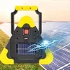 2-IN-1 Solar Emergency Triangular Roadside Warning Light