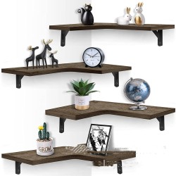 American Style Wooden Wall Shelving