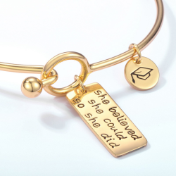 Graduation season commemorative bracelet