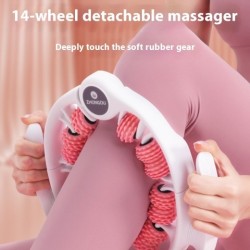 Leg Massage Machine Ring Clip Leg Roller Muscle Relaxation Massage