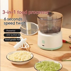 Mini Meat Grinder Household Electric Small Mixer