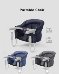 Portable Foldable Baby Highchair & Booster Seat