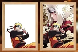 Naruto & Jiraiya Light Frame