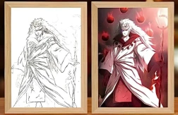 Madara 10 Tails Jinchuriki Light Frame