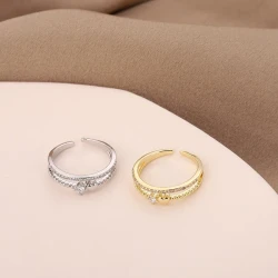 Heart-shaped Fashion Personality Copper Ring