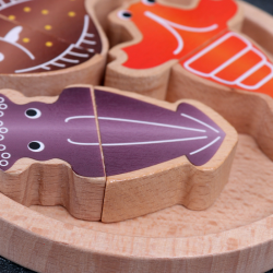 Multifunctional Magnetic Fishing Set Children's Educational Wooden Toys