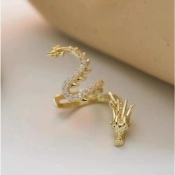 Sweet Cool Dragon Type Ear Clip Special-interest Design