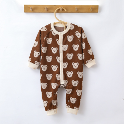 Baby Autumn Jumpsuit Knitted Bear