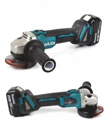 Makita 18V 125mm DGA404 Brushless Angle Grinder - Rechargeable Cutting and Polishing Machine