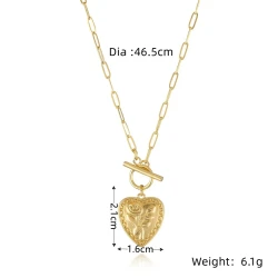 Micro Inlaid Zircon Gold-plated Necklace Female