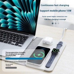 Multi-functional Wireless Charger Computer Liner Bag Magnetic 3-in-1 Wireless Charger Electrical Appliances