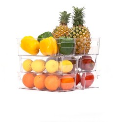 6pcs Small Size Fridge Bin Set