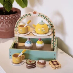 Kabi Kids Toy Wooden Tea Set