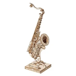 Robotime Robime Robilife Saxophone 3D Wooden Puzzle TG309 Hobby And Toys Collection