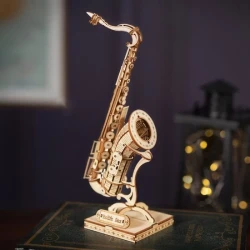 Robotime Robime Robilife Saxophone 3D Wooden Puzzle TG309 Hobby And Toys Collection