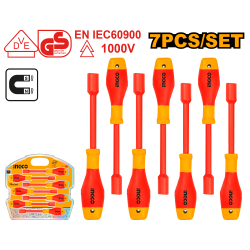 7PCS Insulated Nut Screwdriver Set