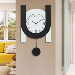 Creative Fashion Home Net Red No Punch Now Wall Clock