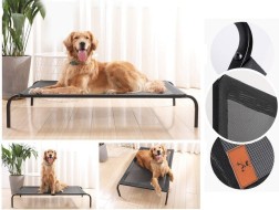 109*72*21cm Pet Bed Dog Cat Bed Mesh Elevated Raised Indoor Sleeping Cot XL