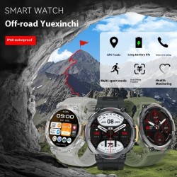 IP68 Waterproof Smartwatch - 7-Day Battery