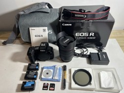 Canon EOS R and RF 24-105mm F4 L IS USM KIT with Accessories