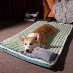 Plush and Velvet Waves Perfect Comfort Dog Bed 3 SIZES AVAILABLE