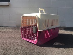 Rabbits Cage Pet Travel Cage/Carrier Size M 60CM PINK