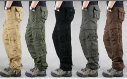 Cargo Pants Outdoor Solid Color Trousers Hiking Work Pants 5 Colours Size 28-44