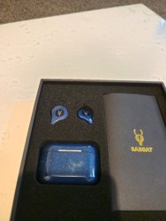 Sabbat E12 Ultra Glitter Series Earphones (Blue)