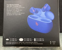 Beats Studio Buds - Ocean Blue (New, unused)