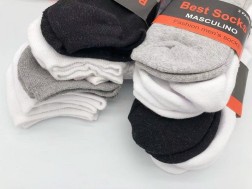 (60 Pairs) Plain Sport Socks Cushion Training Socks Ankle Socks