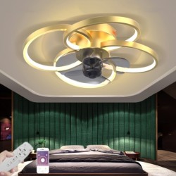 Round Atmospheric Bedroom Ceiling Lamp