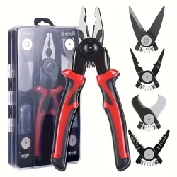 1set Of Five-in-one Multi Pliers Heads Set