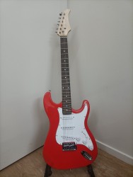 Electric Guitar, MS-100/RD, Glossy Red