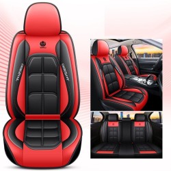 Car Seat Cover Faux Leather Cushion 5 Seater Full Set Front Rear Premium Quality