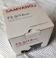 Samyang 12mm f2, fuji x mount