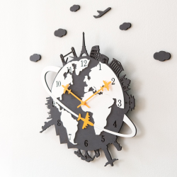 Personalized Wall Watch Modern Silent Clock Home