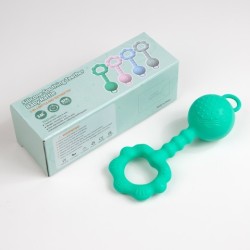 Baby Teether Silicone Rattle Can Make Sound Teether Toys Baby Teether Stick Handbell