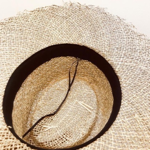 British flat hat straw hat