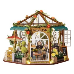 Cute Room Greenhouse Coffee Women's Handmade DIY Cottage Children's Toys