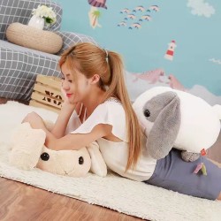 Big Ear Rabbit Pillow Cartoon Plush Head Toy