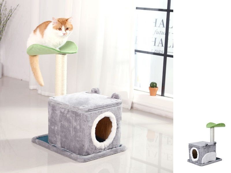 Cat Kitten Tree Scratching Post Climbing Activity