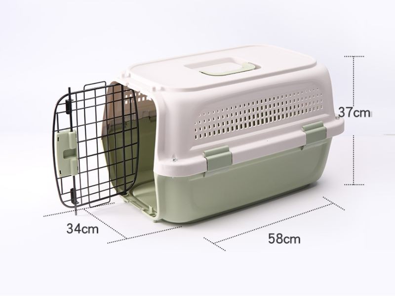 Dog Cat Airline Pet Travel Cage Carrier Air NZ Travel Cage 58Cm