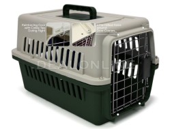 Dog Cage Cat Cage Pet Travel Cage/Carrier Size S - Green