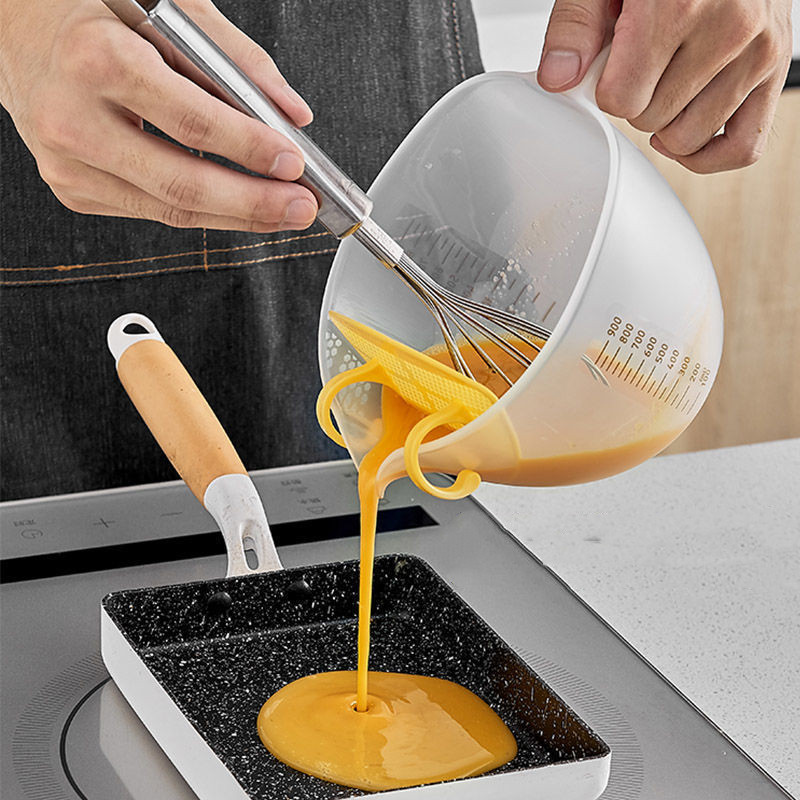 Large Capacity Graduated Measuring Cup For Beating Eggs Egg Liquid Filtering Egg Foam Baking Bowl Mixing Bowl Kitchen Household