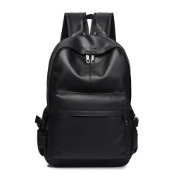 Male leather backpack