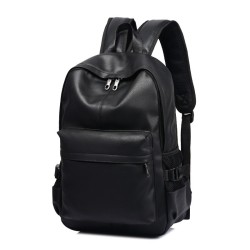 Male leather backpack